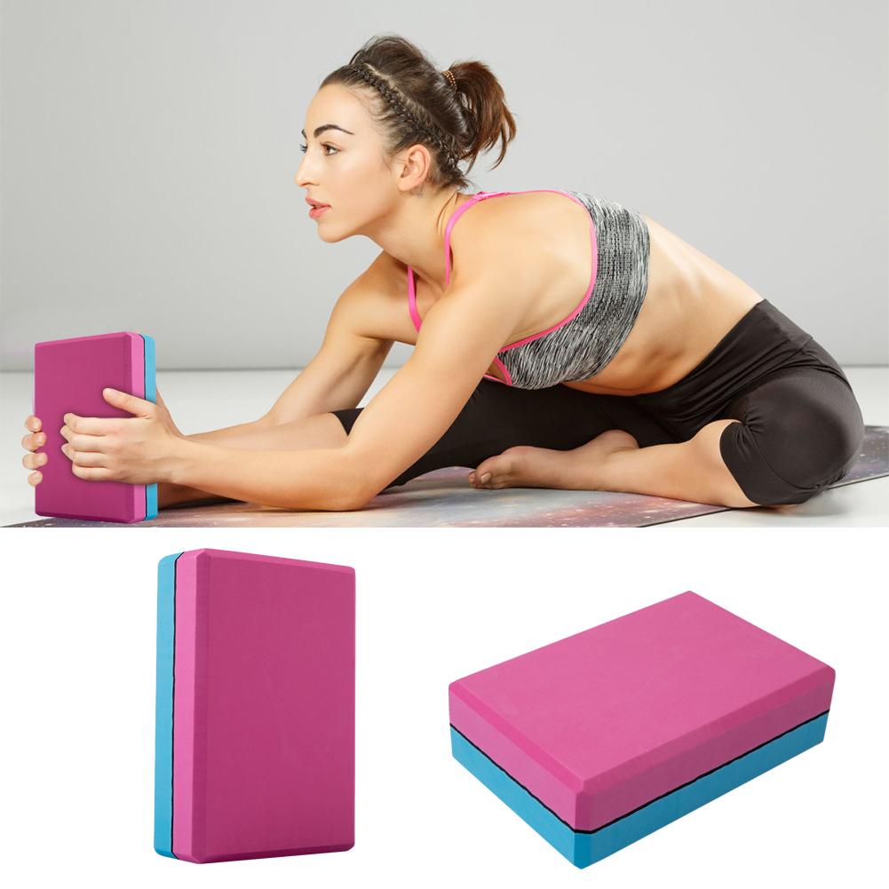 EVA Yoga Block Waterproof Pilates Yoga Brick Sports Anti-slip Foam Block Exercise Aid Prop Health Training for women