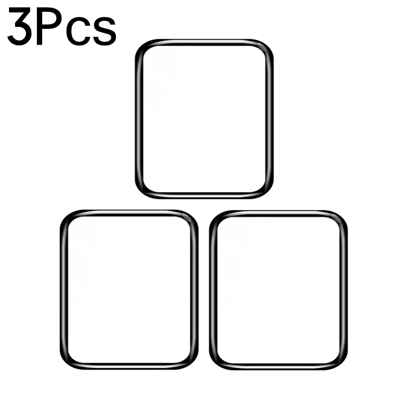 1/4Pack 3D Curved Screen Protector For Huawei Watch Fit 2 Fit3 Fit4 Pro Full Cover HD Soft Film For Huawei Watch ES/Fit 2 3 4Pro: L / Black Yellow