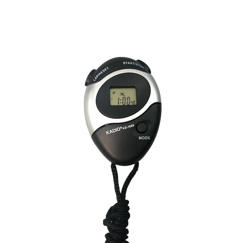 Multi-Function Digital Handheld LCD Chronograph Sports Timer Stop Watch With: C