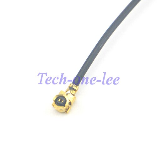 2 stuk/partij Mini PCI U. FL naar RP SMA connector Antenne WiFi Pigtail Kabel IPX naar RP-SMA Jack Mannelijke Pin Adapter Verlengsnoer