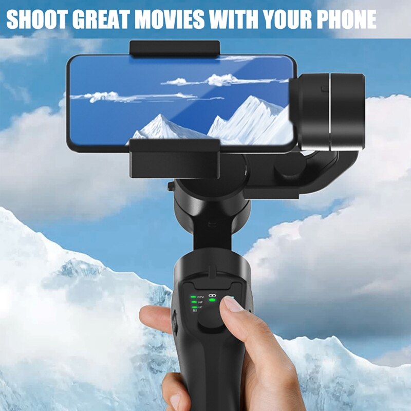3-Axis Gimbal Stabilizer For Smartphone Handheld Phone Gimbal With Gimbal Phone Stabilizer For Video Recording