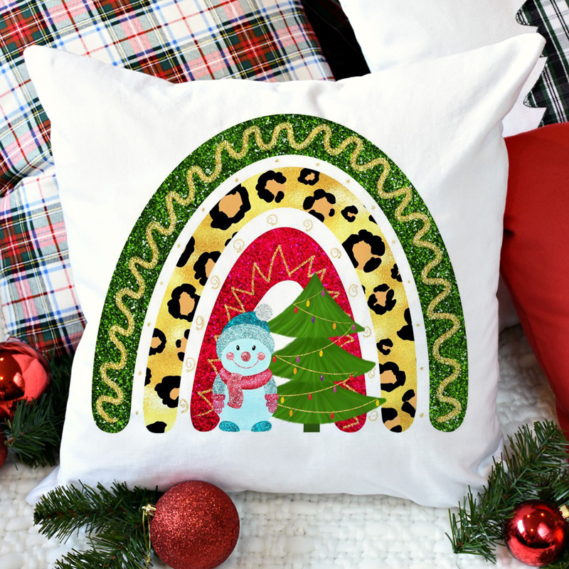 Merry Christmas Cushion Cover 45*45 Christmas Tree Pillowcase Sofa Cushions Pillow Cases Pillow Covers: Z21232-DCCWH-M
