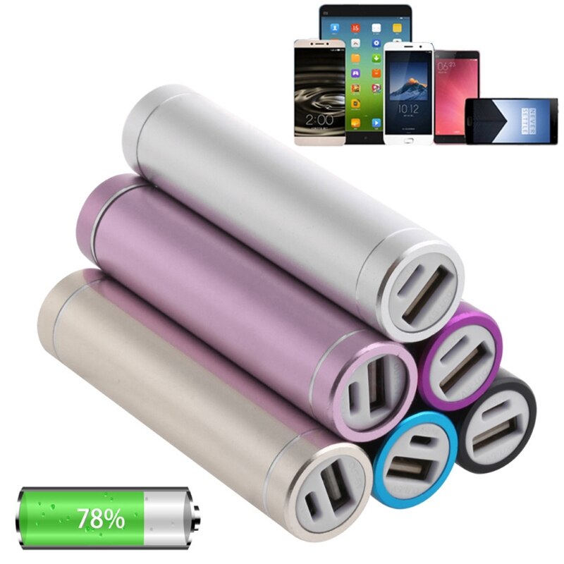 1 PC Metal 5V USB Power Bank Case Kit 1X 18650 Battery Charger Box DIY For Cell Phone