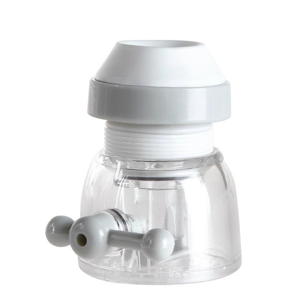 360 Graden Draaibare Mondstuk Kraan Filter Nozzle Kraan Duurzaam Splash 3 Modus Nozzle Kraan Filter: Default Title