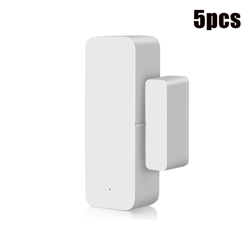 Tuya Smart WiFi Door Sensor Open/Closed Detectors Compatible With Alexa Google Home SmartLife APP Security Alarm Door Sensor: 5pcs