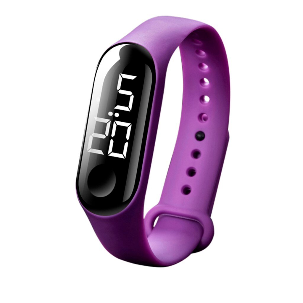 Montre Électronique Sport Homme Synoke - Multifonction, LED Lumineuse, Bracelet Noir