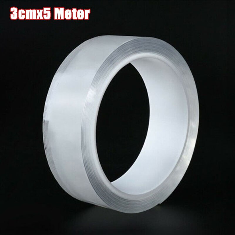 5M Transparent Car Door Edge Paint Protective Guard Film Anti-Scratch Bumper Strip Clear Anti-Scratch Strip: 3cm 5 Meter