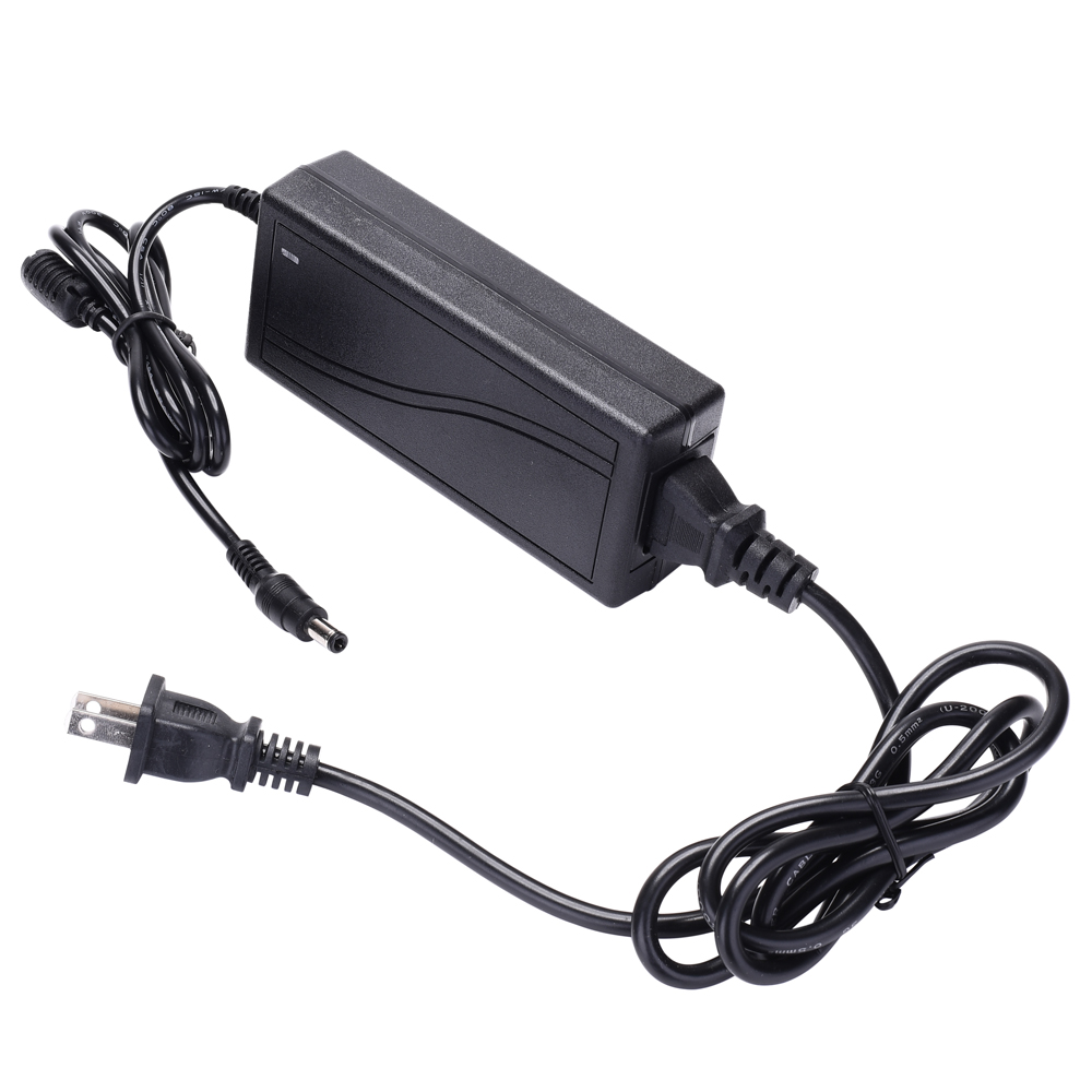 Hamrolte Converter Adapter AC 100-240 V naar DC 12 V 5A Voeding Adapter Met 1 4 Power Splitter Voor Bewakingscamera