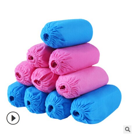 100 Stuks Wegwerp Overschoenen Thuis Indoor Antislip Cleaning Floor Non-woven Stofdicht Voeten Cover Overschoenen Voor Vrouwen mannen: Default Title