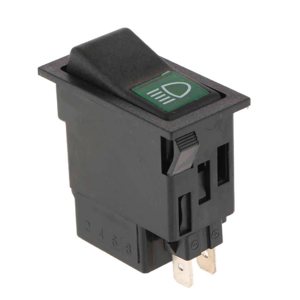 Auto Automotive Bar Rocker Two Button Rocker Toggl... – Grandado