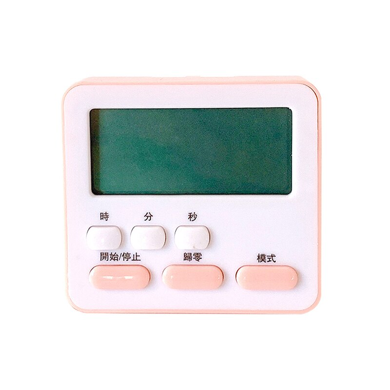 Multifunctional Kitchen Timer Mini Learning Alarm Clock Time Management Timer Self-equipped With A AAA Battery: 04