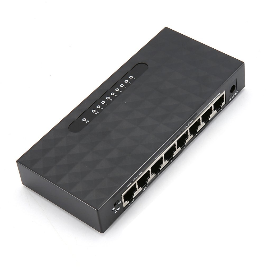 8 Port 100Mbps Switch SPOE Fast Power Over Ethernet Switch SPOE Network Smart Switch Supplier