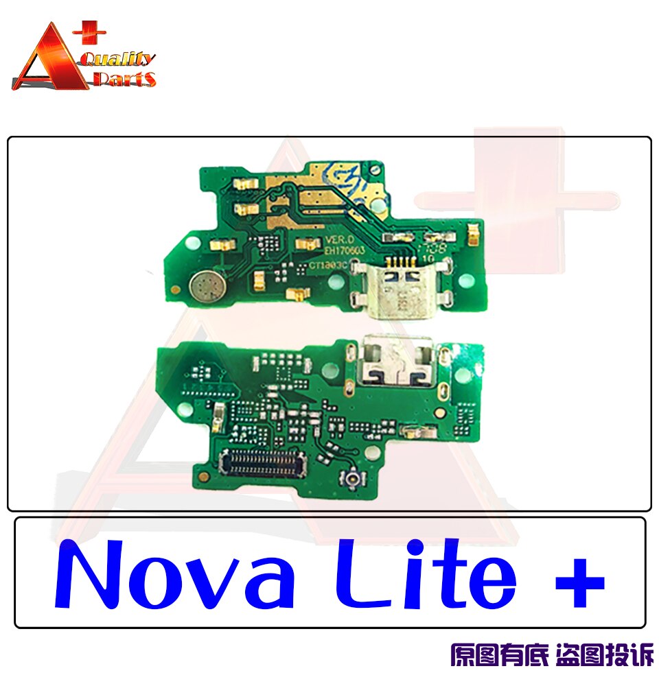 Ladeportstik flex calbe med mikrofonmikrofon til huawei nova 5t smart young lite  + 2 2i lite 2s 3 3i 4 5 5i pro: Nova lite plus