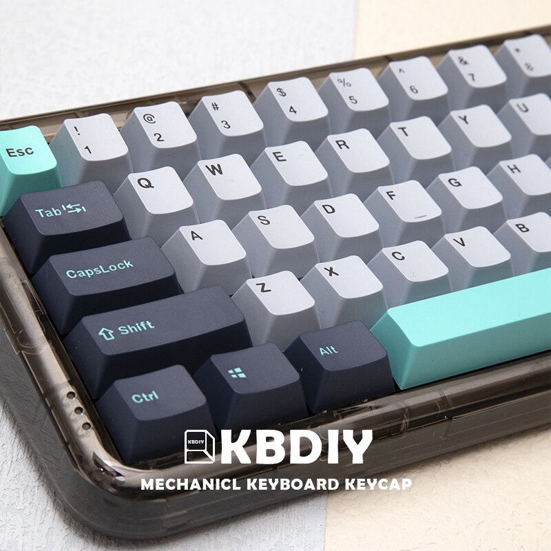 KBDiy Double Shot PBT Keycaps OEM Profile 135 Keys Hammerhead Custom GMK Keycap for DIY Mechanical Keyboard DYE-SUB 61 Key Caps