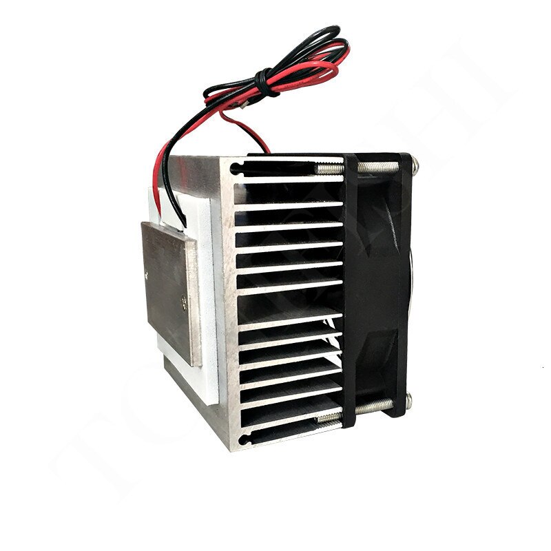 Small cooling system of semiconductor chiller 12 V electronic chiller plate self-made air cooling module XD-7081 60-72W