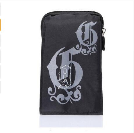 Sports Wallet Mobile Phone Bag Outdoor Army Cover Case For Multi Phone Model Hook Loop Belt Pouch Holster Bag: T6