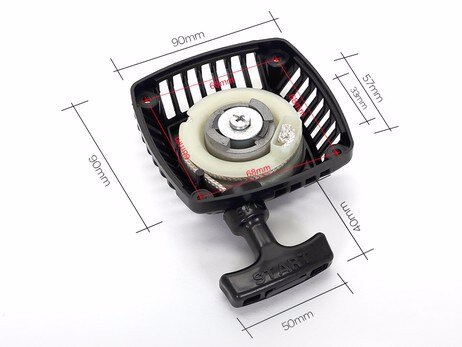 Avviamento a strappo Baja con nucleo in metallo 670242 di 1/5 hpi km rv baja 5B,SS,5T adatto per motore Zenoah CHUNGYANG CY 23cc 26cc 29cc 30.5cc