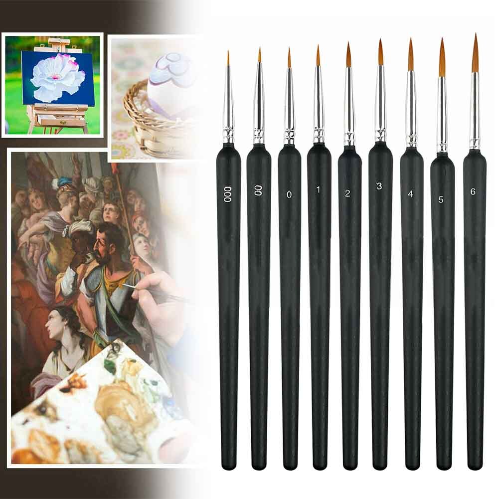 5 Nagelbürsten Mit Langem Griff – Bunt, Für Maniküre & Reinigung, 14,5 Cm