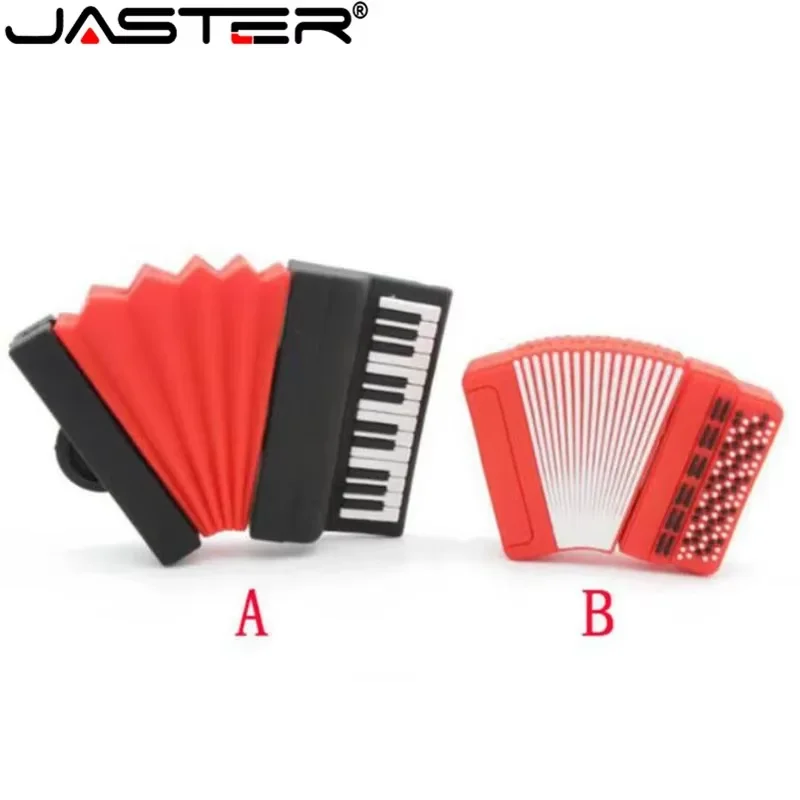 Cartoon USB Flash Drive Musical Instrument Accordion USB Stick Memory Stick 4GB 8GB 16GB 32GB 64GB U Disk