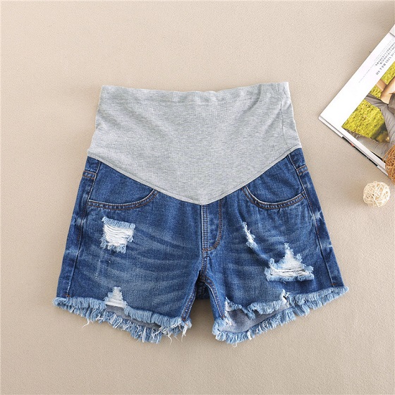 Frühling sommer mutterschaft kurzen hosen schwangerschaft shorts schwangere jeans mutterschaft shorts Herbst bauch denim hosen Lose M/L/ XL/XXL: MULTI / XXL