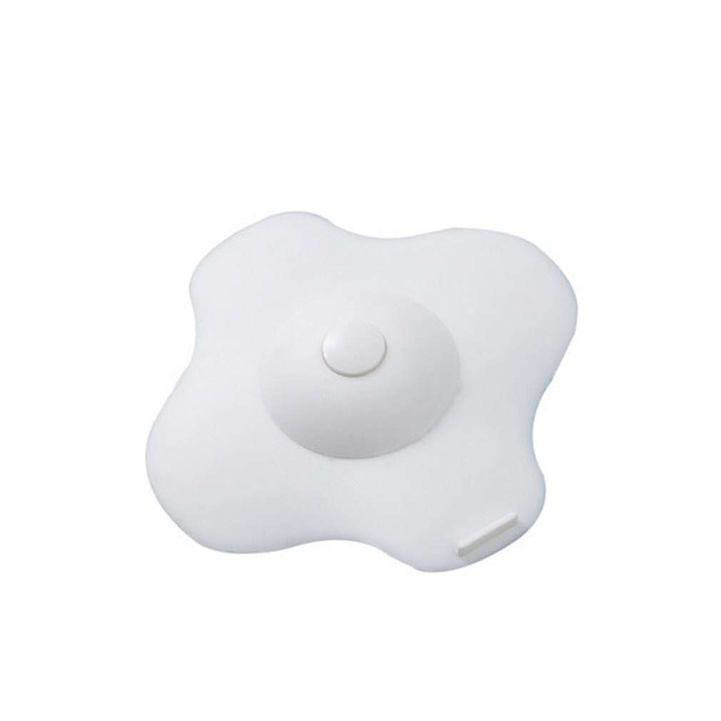 Nordic Stijl Aanrecht Plug Anti-Verstopping Afvoerputje Cover Afvoerputje Afdichting Plug: WHITE