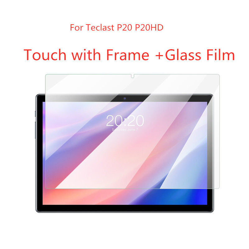 + Rahmen 2,5 D 10,1 zoll Für Teclast P20 HD P20HD Tablet PC kapazitiven touch screen digitizer sensor glas panel P20HD TLA007 N6H7: Blau