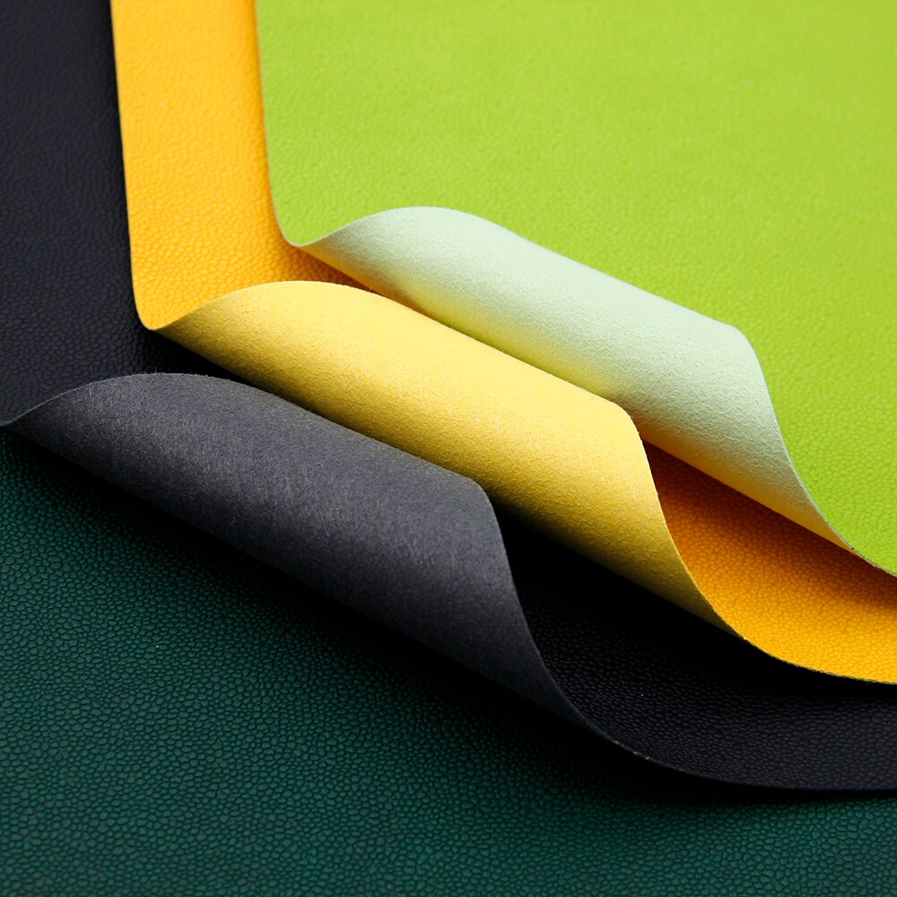 20*34cm vanlig farge dunke tekstur kunstlær stoff ark vinyl syntetisk lær til diy buer hjem tekstil ,1 yc 9883