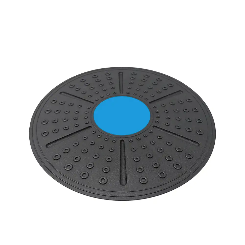 Wobble Balance Board Balance Exerciser Antislip Balance Trainer Draagbaar stabiliteitsbord voor volledige lichaamsoefeningen: WHITE