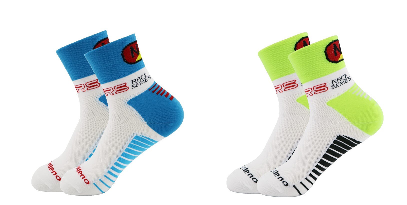 Unisex Sports Socks Riding Cycling Basketball Running Sport Sock Summer Hiking Tennis Ski Man Women Bike Bicycle Slip: sky blue