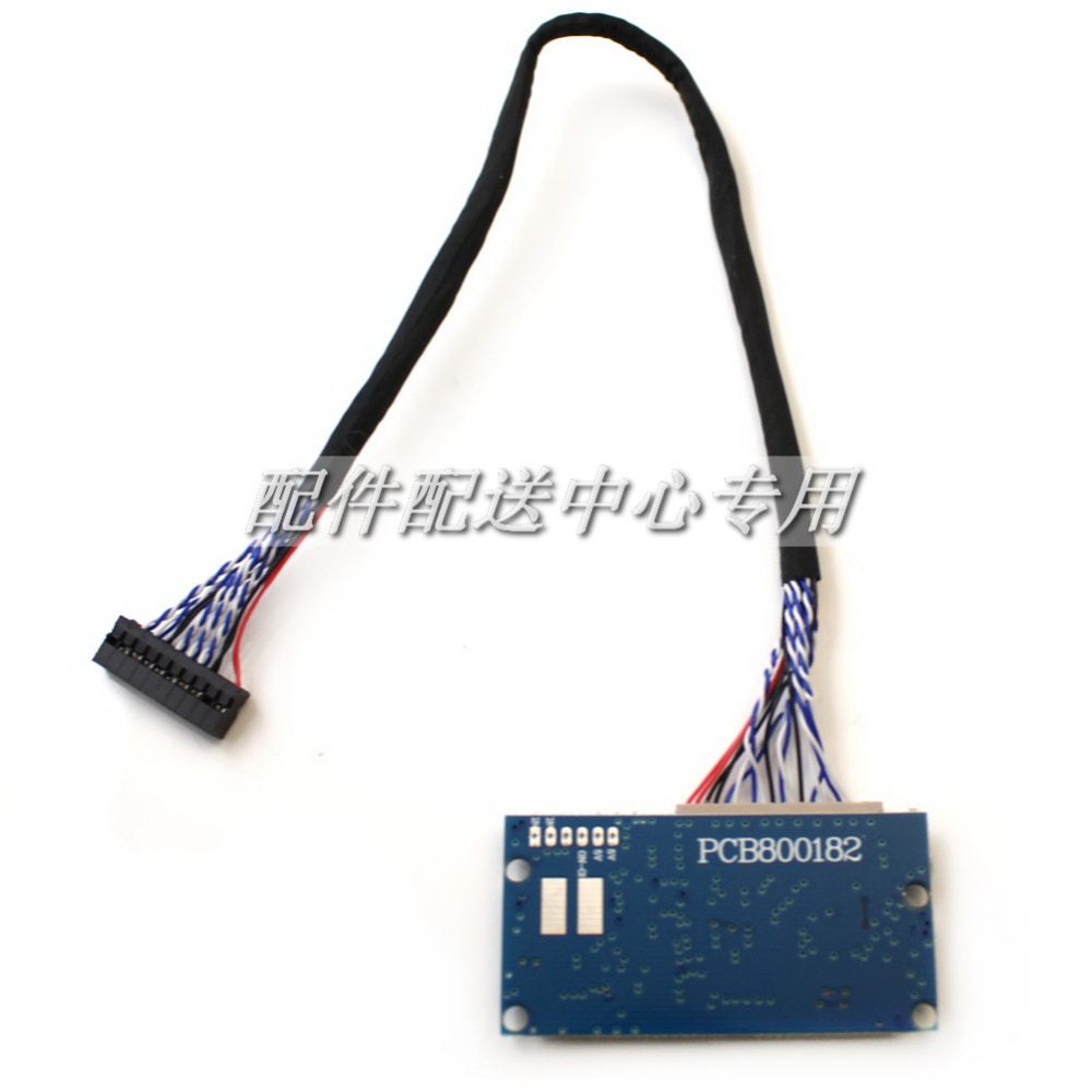 Universele LVDS Signaal Interface Converter DF14 20Pin om FPC 40Pin Connector voor 7 ''8'' 10.1 ''LCD Panel