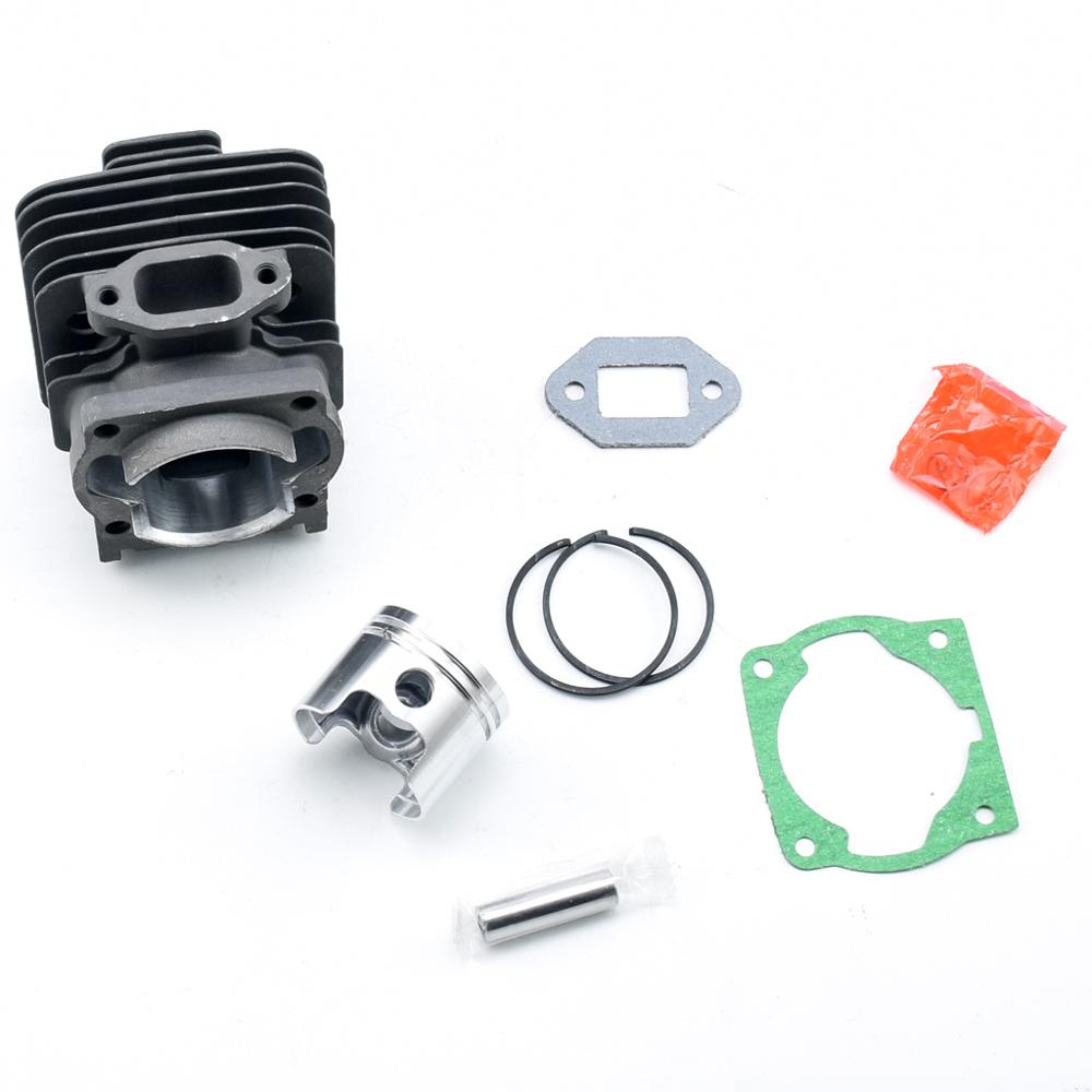 44-5 49cc 2 Stroke Gas Engine Head Cylinder 44mm With Piston Kits For Scooter ATV Motorized Bicycle Motor Mini Quad Bike: Default Title