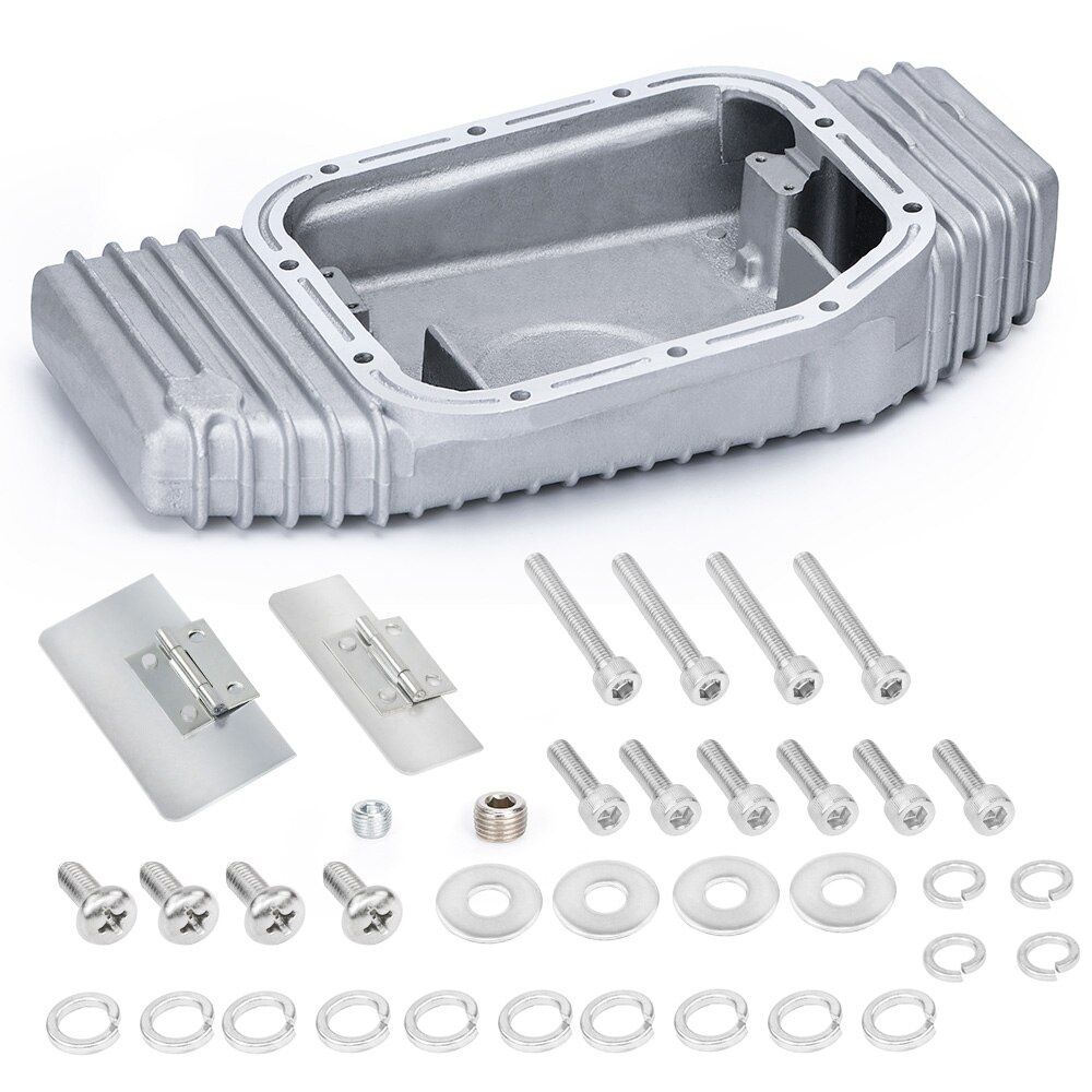 Hohe Kapazität Gießen Aluminium Verblüfft Ölwanne Pfanne-Aktualisierung Für 89-02 Nissan SR20 SR20DET S13 S14 S15 Silvia 240SX 180SX JR-OP49: Ursprünglich Titel