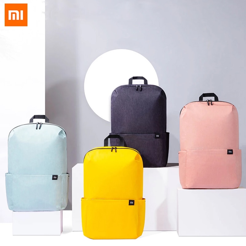 Xiaomi – petit sac à dos Original pour hommes et femmes, 15l, pour loisirs, pour ordinateur portable, pour écoliers, de voyage, quatre couleurs