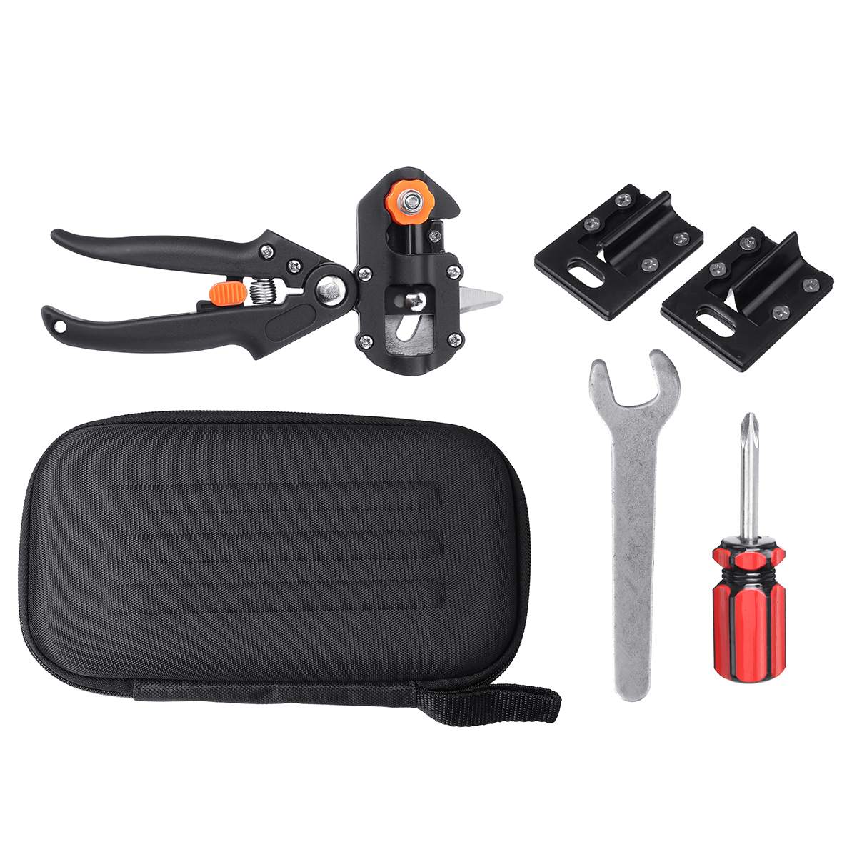 Plant Cut Nursery Garden Branch Cutter Scissor Shear floristry grape Secateur Fruit Tree pruner pruning vine Seedle Graft Tool: Cloth box packaging