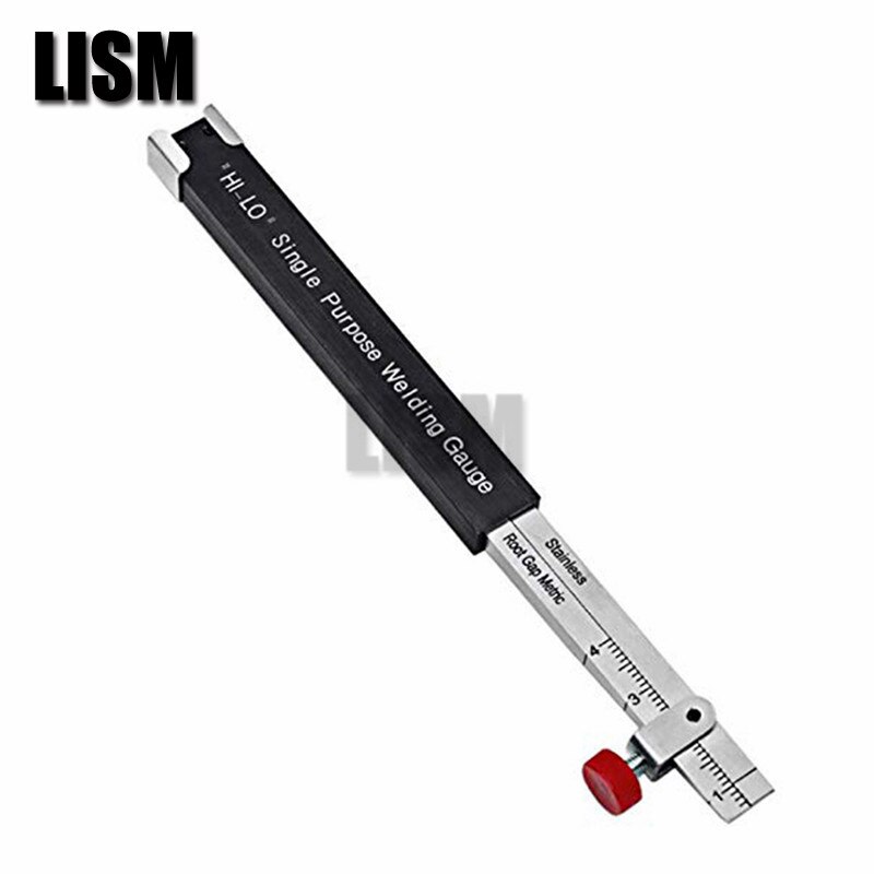 Welding Inspection Scale Small Height Gauge HI-LO Dedicated Internal Welding Ruler Metric Size