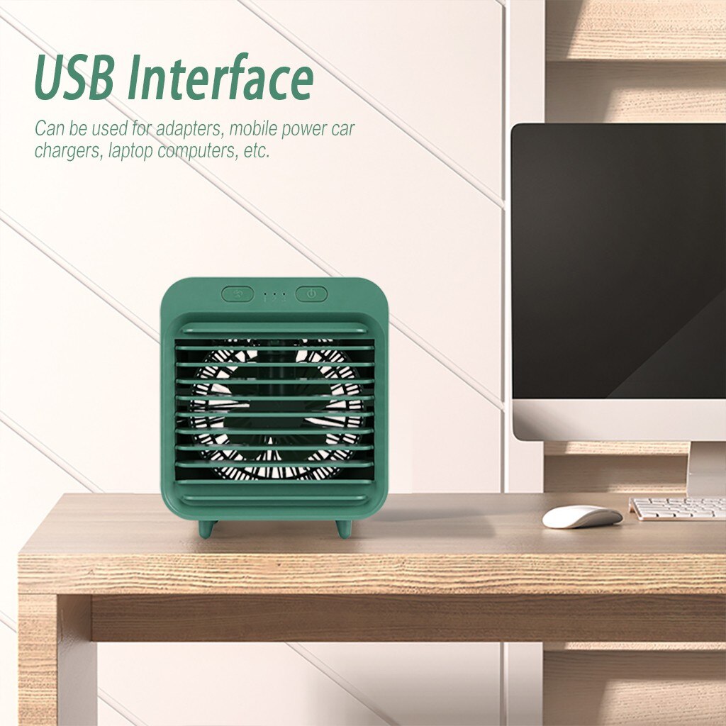 Anluomania Draagbare airconditioning, luchtkoeler, draagbare USB Anluomania Draagbare airconditioning, luchtkoeler, draagbare USB