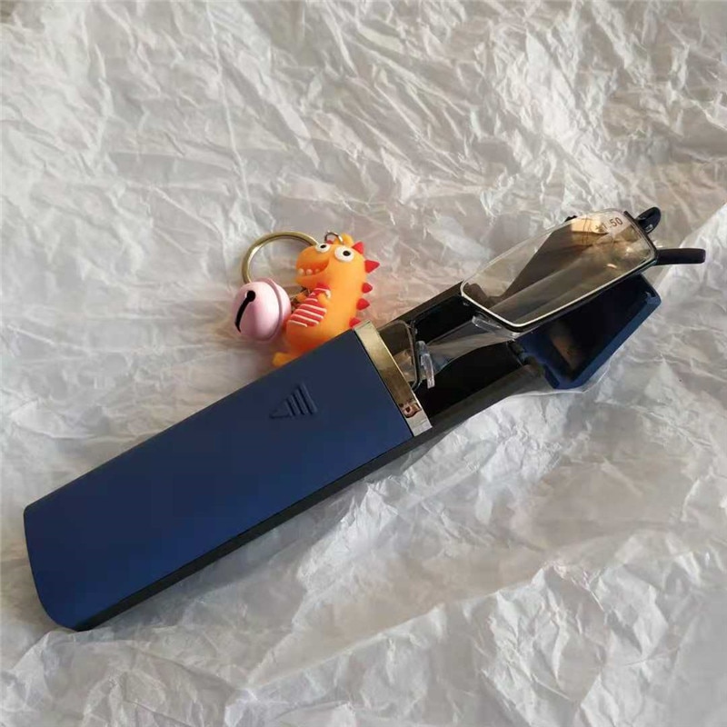 estuche portátil para gafas de lectura, caja de almacenamiento para gafas de mujer, adecuado para gafas estrechas