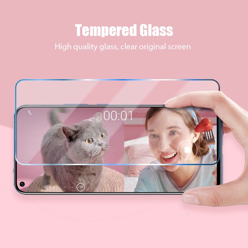 3PCS Protective Glass for Huawei P30 Lite P50 Pro Glass Screen Protector for Huawei P20 P40 Lite Pro P10 P8 P9 Lite Glass