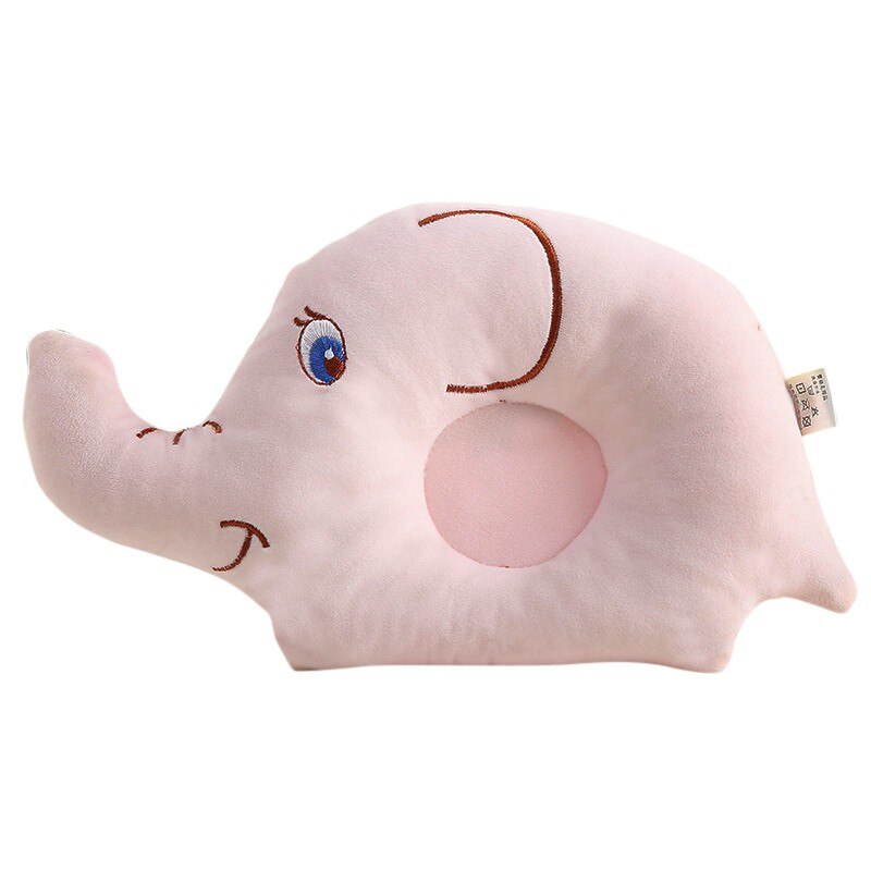 Baby Jongens Meisjes Vormgeven Kussen Platte Kop Slapen Standsteller Ondersteuning Kussen Voorkomen Olifant Styling Kussen