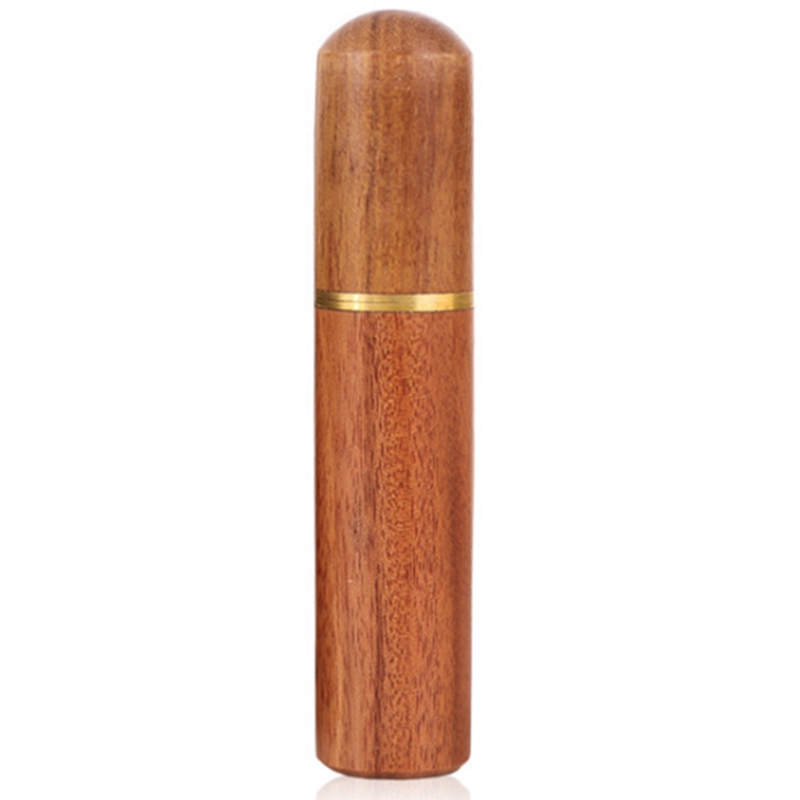 Wooden Toothpick Holder Wooden Craft Lightweight Portable Toothpick Holder Wooden Small Decorations Hotel: Dark Khaki