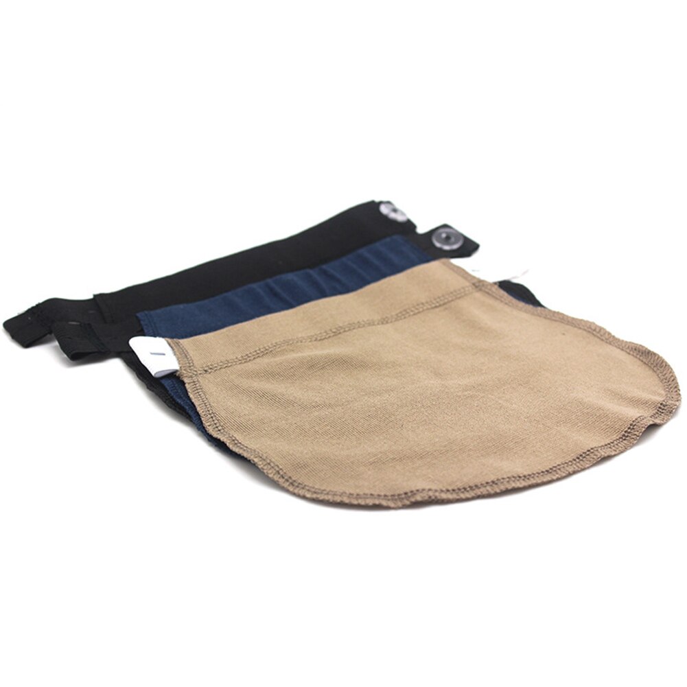 3 pièces vêtements de maternité femmes enceintes allongement coton mélange élastique taille Extender Extension boucle solide ceinture de ventre Combo