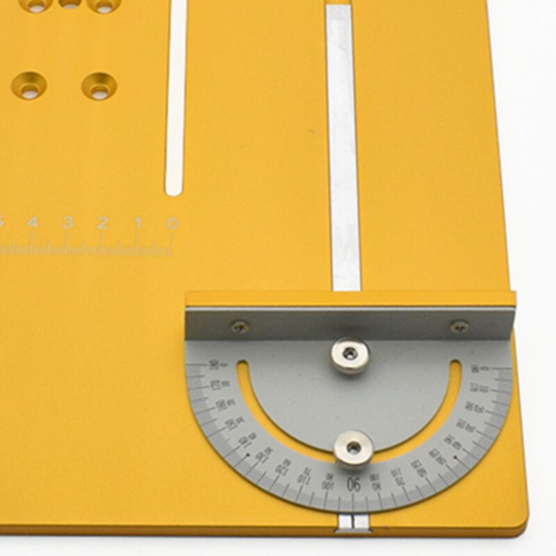 Circulaire Mini Tafel Zag Panel Cirkelzaag Tafel Pedaal Diy Houtbewerking Machines Mat Met Schaal