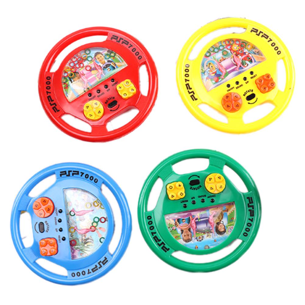 Vand cirkel ring maskine nostalgisk barndom klassisk nostalgisk børns retro legetøj vand spil maskine barn legetøj tilfældig farve: D
