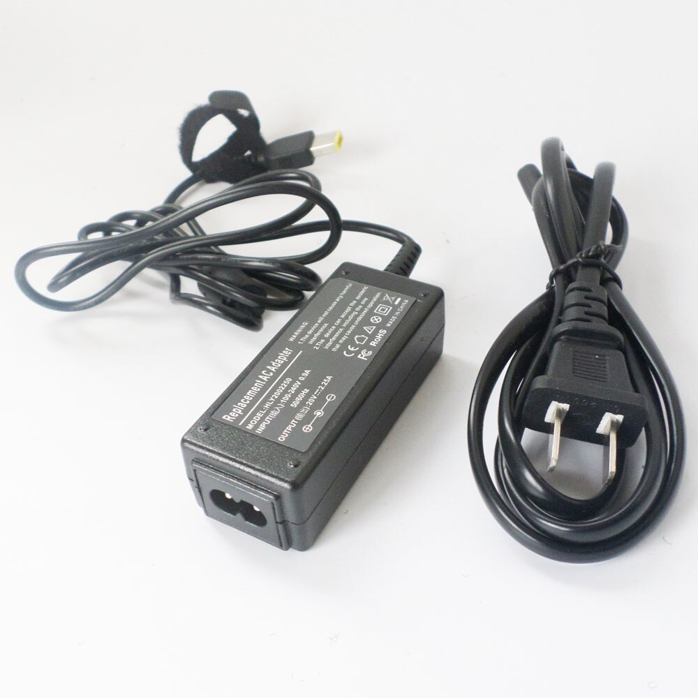20 V 2.25A adaptateur secteur chargeur pour Lenovo ThinkPad T450 T550 20CKCTO1WW 20BUX10700 Ultrabook pour Thinkpad 11e Chromebook