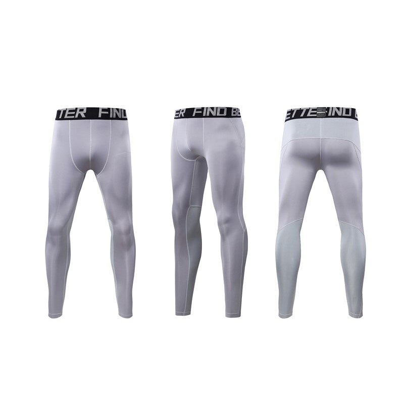 HOWE AO Fitness Running Tights Men Jogger Bodybuilding Sports Leggings Gym Compression Jogging Pants Long Trousers Sport Pants