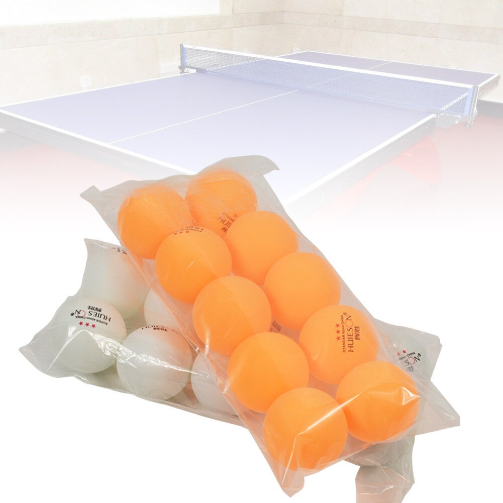 ! 10 teile/beutel Professionelle Tischtennis Ball 40mm Durchmesser 2,9g 3 Sterne Klingeln Pong Bälle Für Wettbewerb Ausbildung Niedrigen pirce
