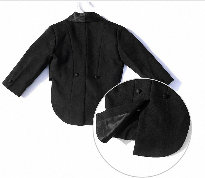 Costume de mariage pour enfants garçons | Smoking pour garçons, Blazers pour garçons/costumes pour mariages (veste + pantalon + cravate + ceinture + chemise) 1-10T