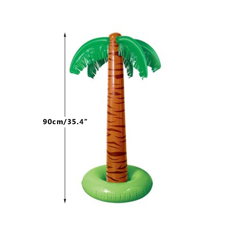 90cm Aufblasbare Tropical Palm Baum Pool Strand Party Decor Spielzeug Outdoor Liefert