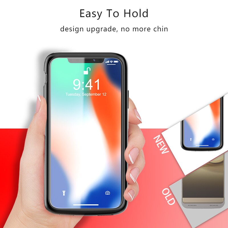 Batterij Opladen Case Voor Iphone X Xs Power Bank Voor Bescherm Case Power Case Batterij Voor Iphone Xs X Serie