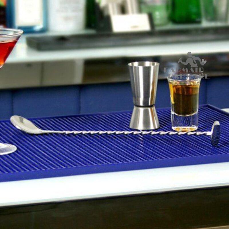 27.5 Cm Rvs Cocktail Bar Lepel Spiraal Patroon